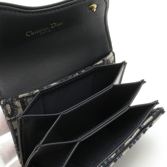 Dior Card Case Navy Blue - Picture 6 of 8